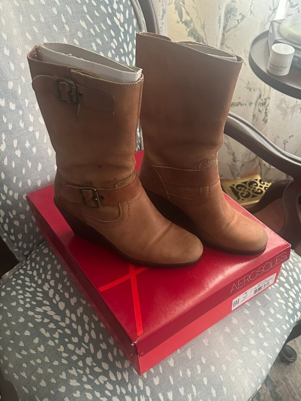 Aerosoles Leather Boots – Gently Used – Size 6